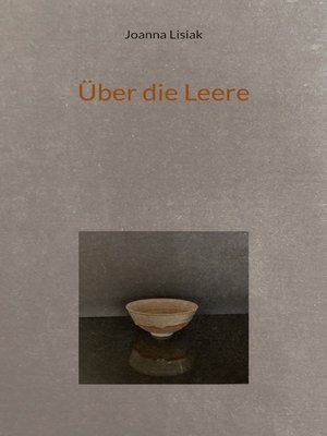 cover image of Über die Leere